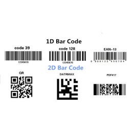 Black Copper Barcode Scanner